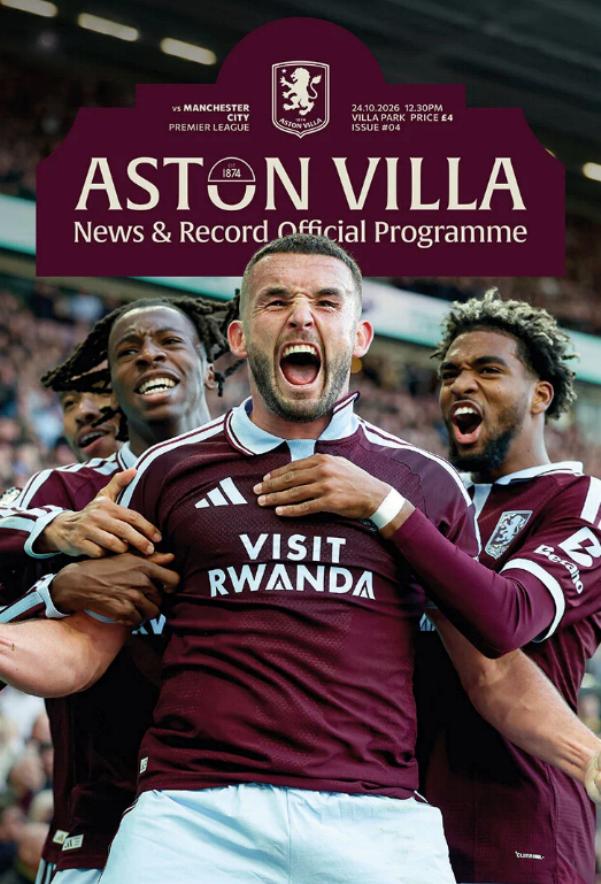 ASTON VILLA v MAN CITY 2026/27